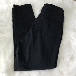 Free People black hi rise skinny jeans 30